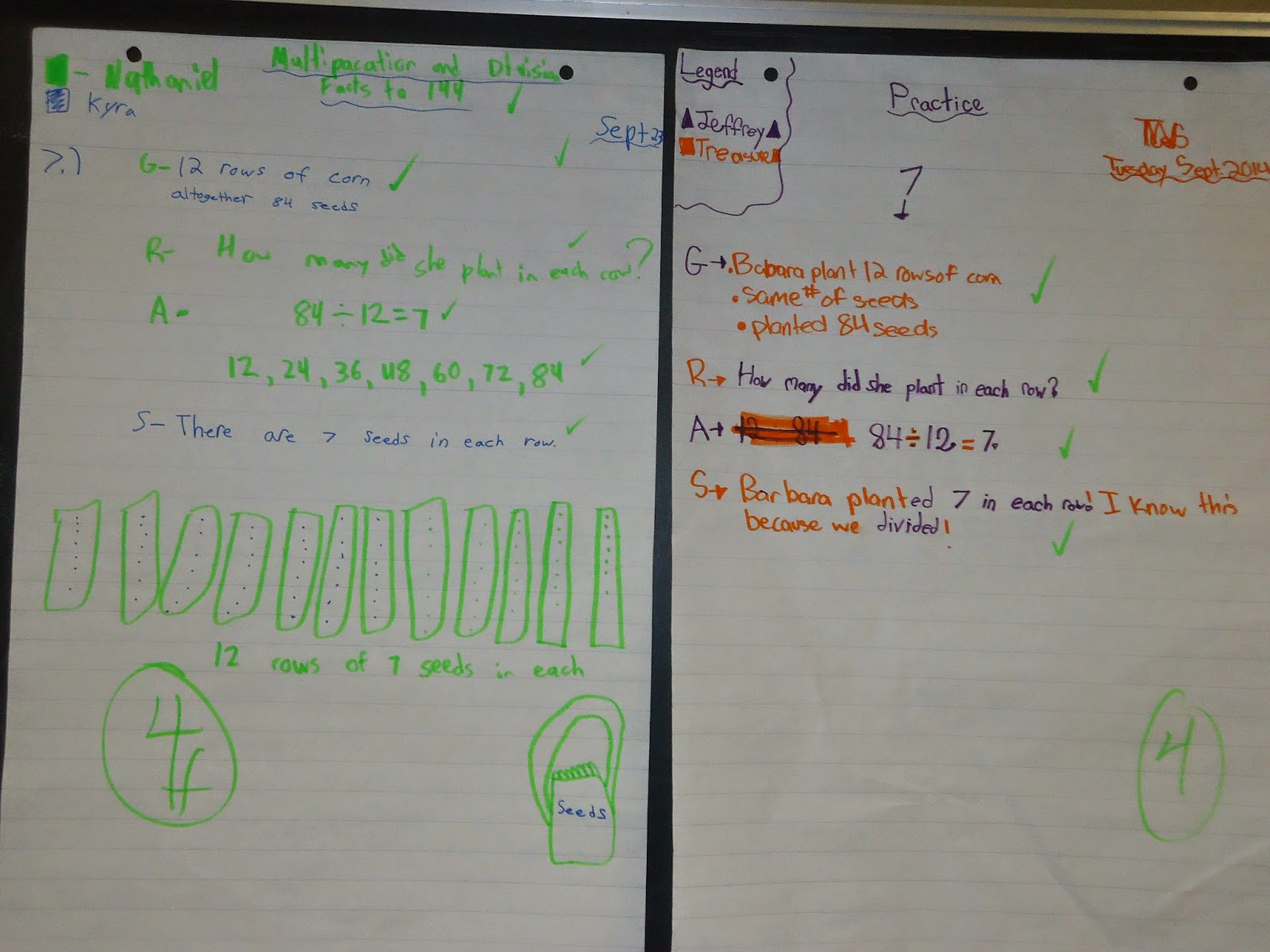 Ms. Reaume's Grade 5 Class Math Congress and the 3 Part Math Lesson