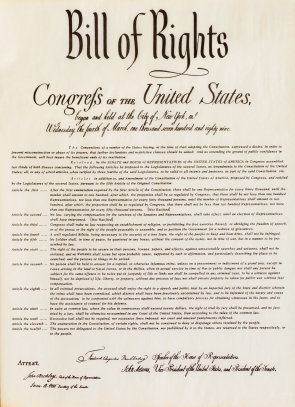 Example Essays for the Bill of Rights