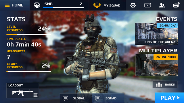     Modern Combat 5: Blackout v1.2.0 Android,