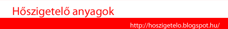 Hőszigetelések, hőszigetelő anyagok jó áron