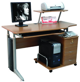 mission style computer desk plans