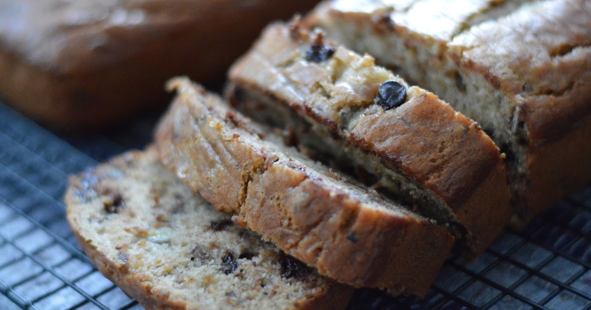The Art of Comfort Baking Chocolate Chip Pecan Banana Bread