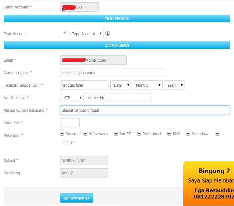 Foreximf login