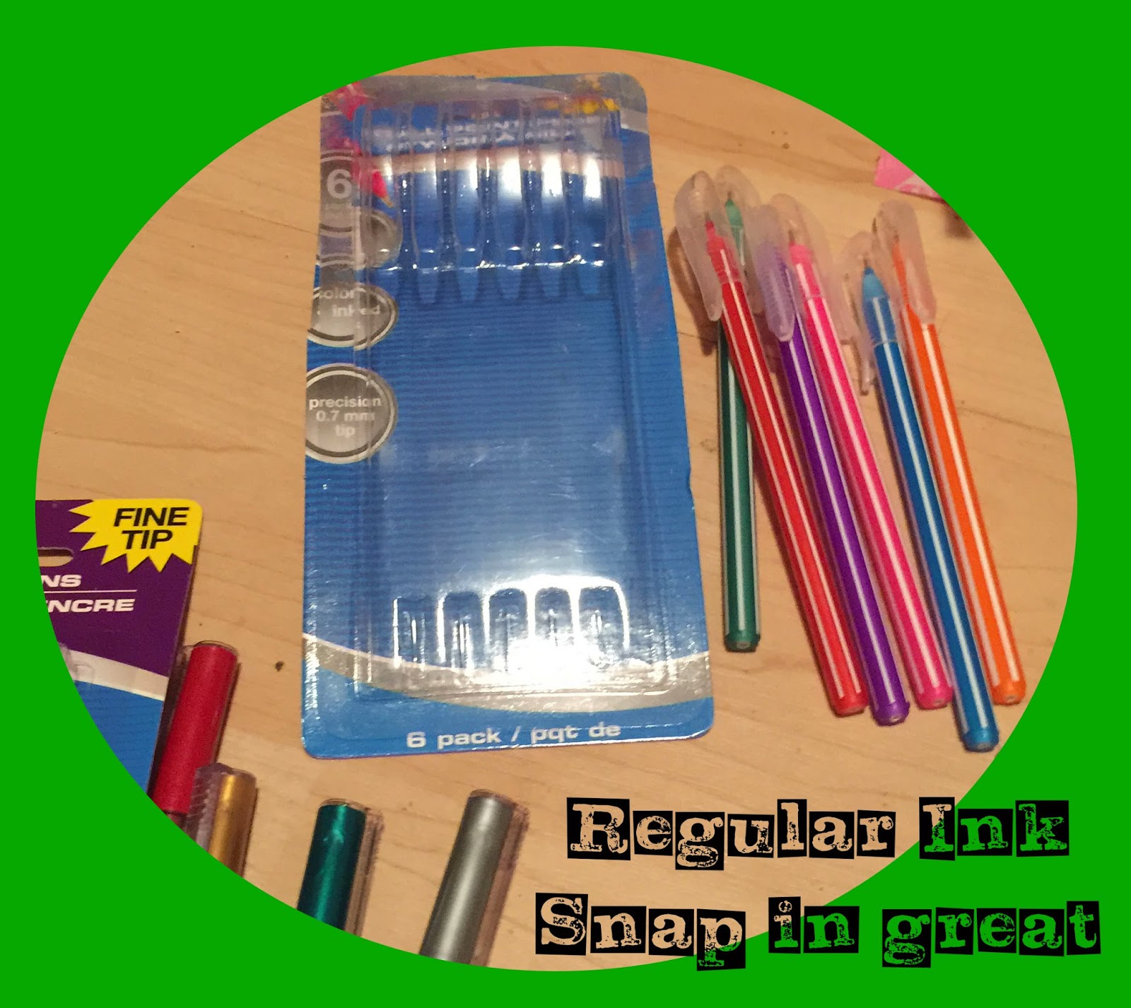 Rock, Paper, Diecuts! Frugal Diecutting Gel PENS that work with