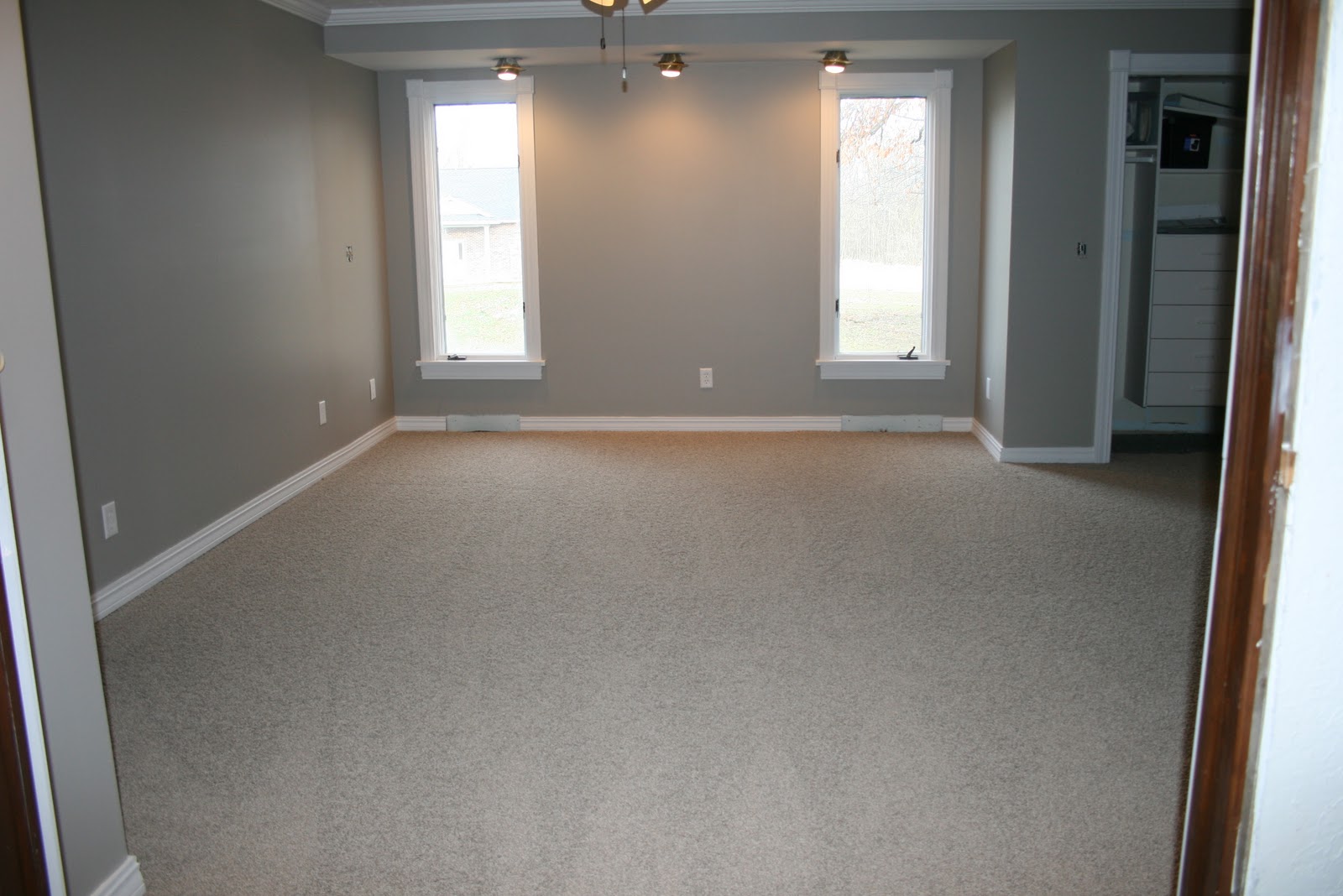 Shively Family Flip Master Bedroom...Carpet Install!