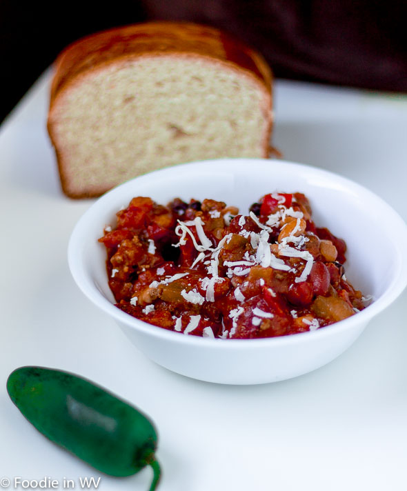 Click for Recipe for Slow Cooker Spicy Pumpkin Chili