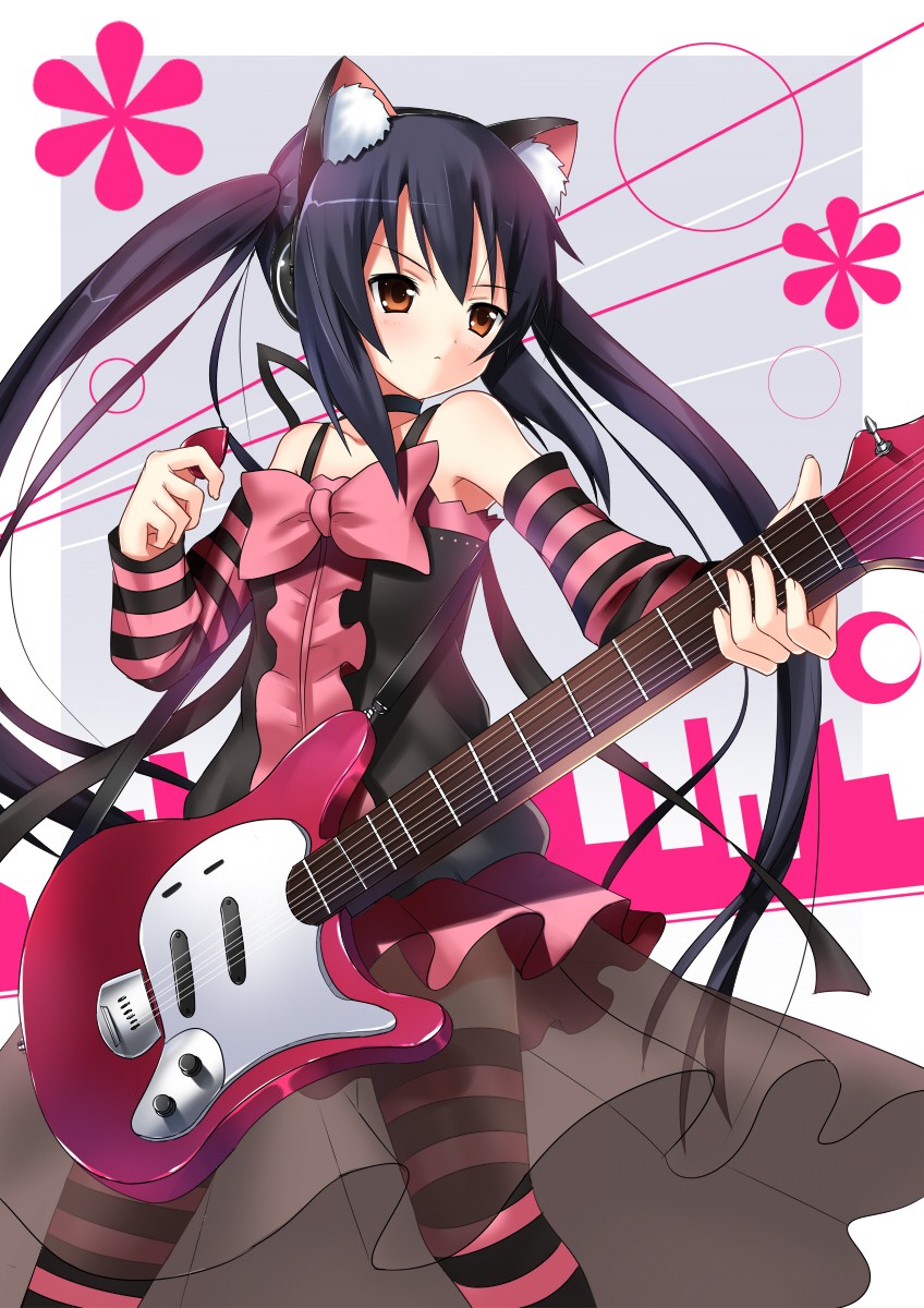 Animes e Mangás: K-on - Imagens da Azusa-nyah!