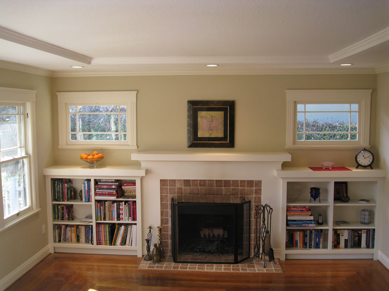 I Married A Tree Hugger Built In Fireplace Inspiration