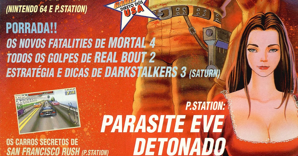 Detonado do Parasite Eve para Playstation pela Super Game Power