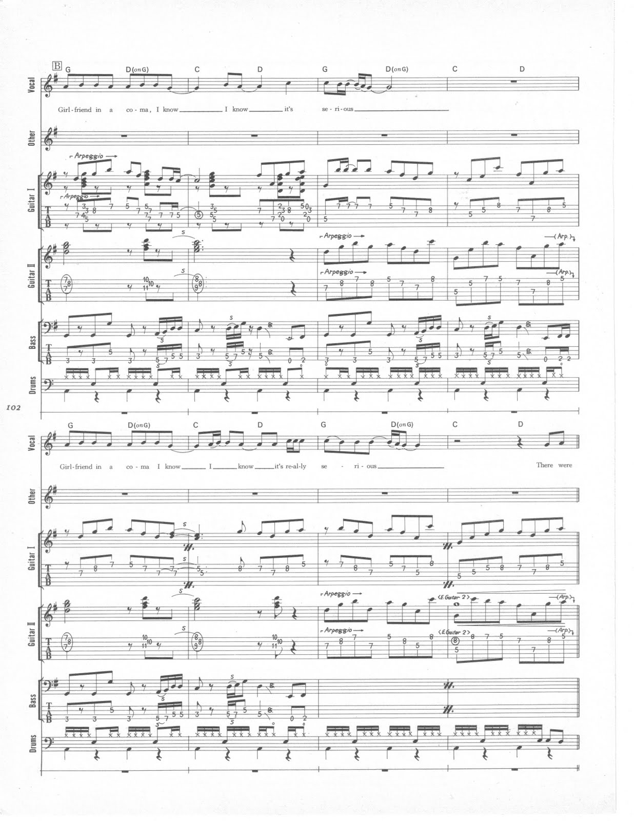 Smiths On Guitar Girlfriend In A Coma