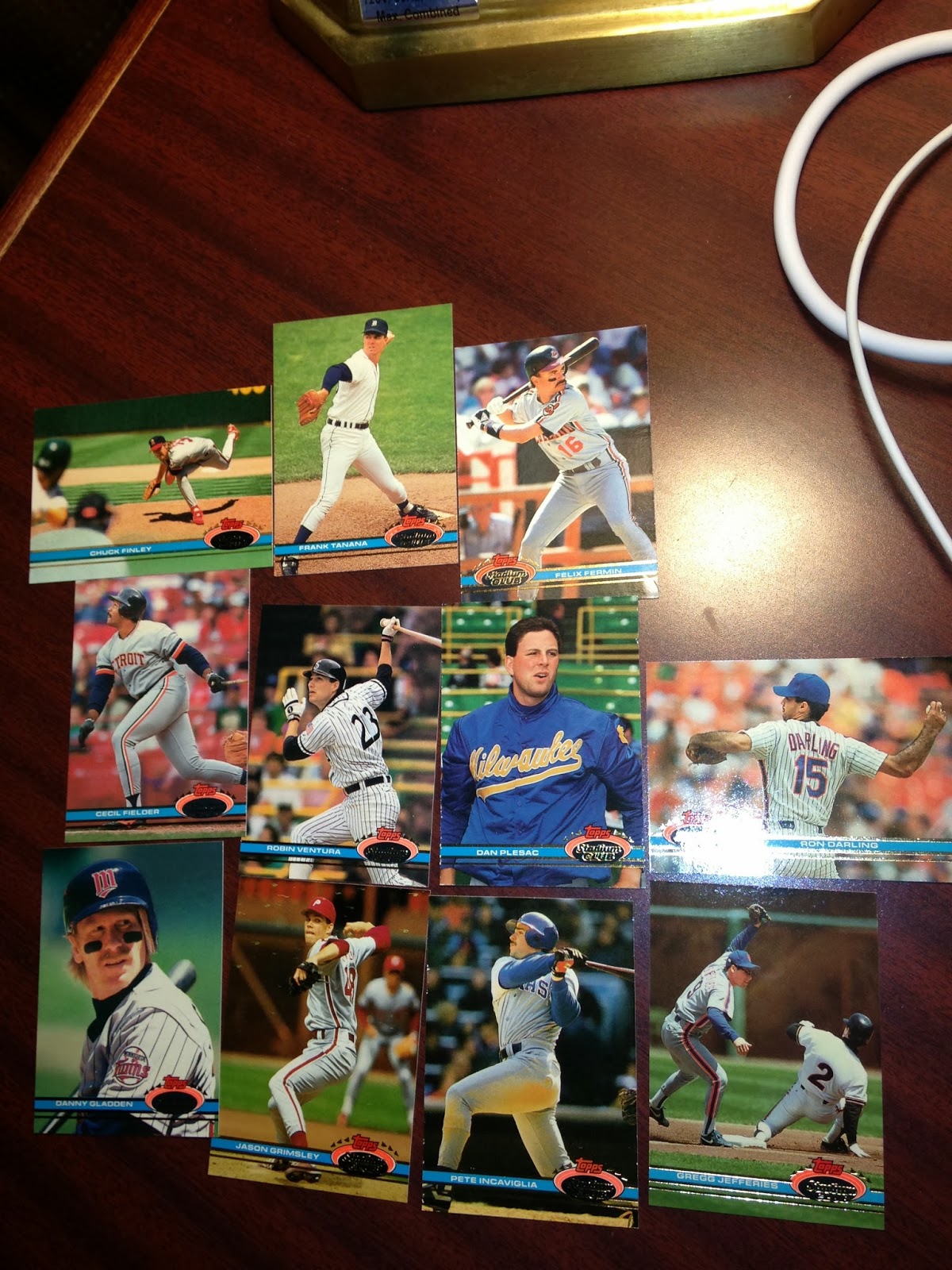 Cleveland Baseball Cards Tribecards from Jonesboro, Ark (Day 2