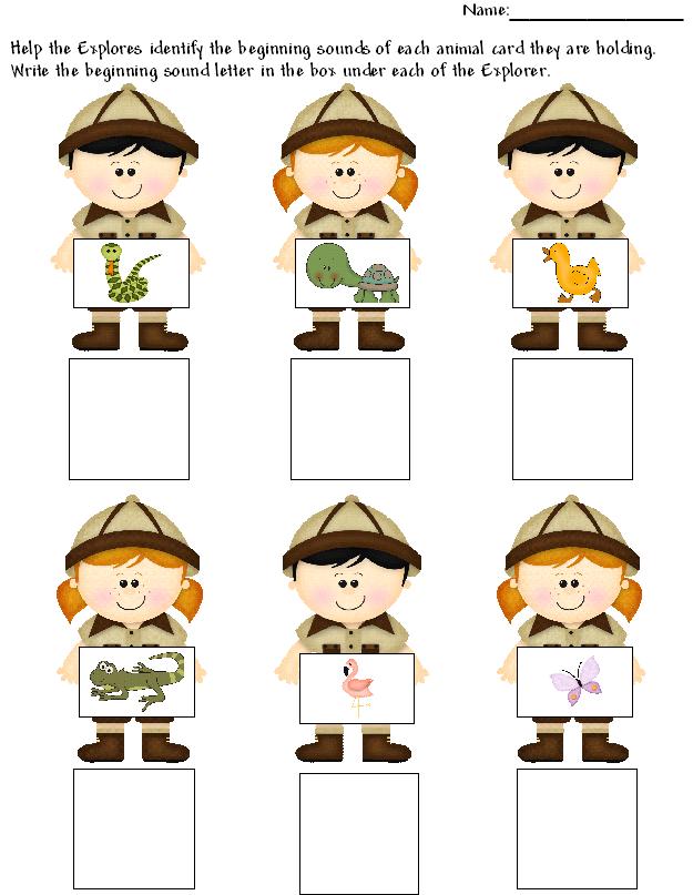 Science Sound Worksheets