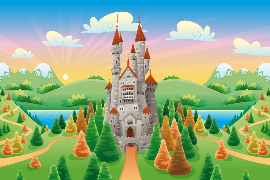 Cartoon Castle Wallpaper