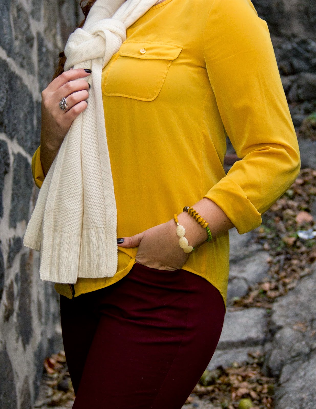 Lipstick & Chiffon Mustard for Fall