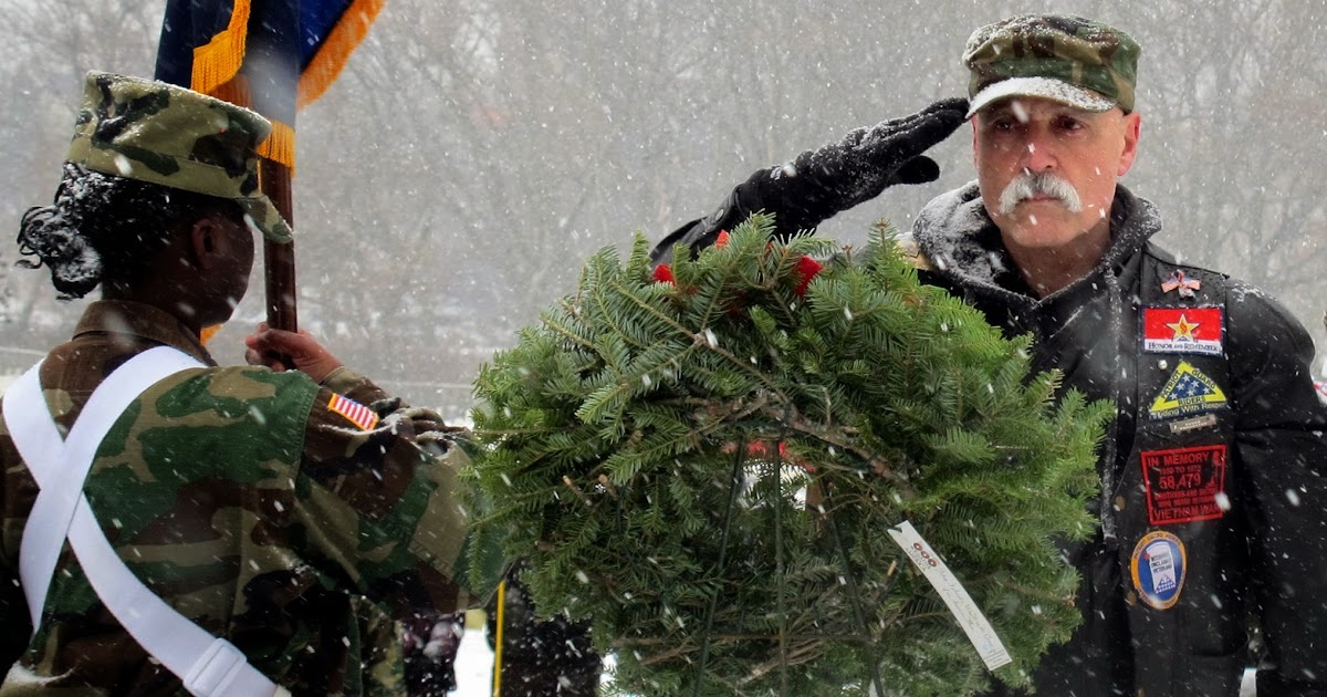 New York American Legion News Legion Rider Joins Wreath Tribute