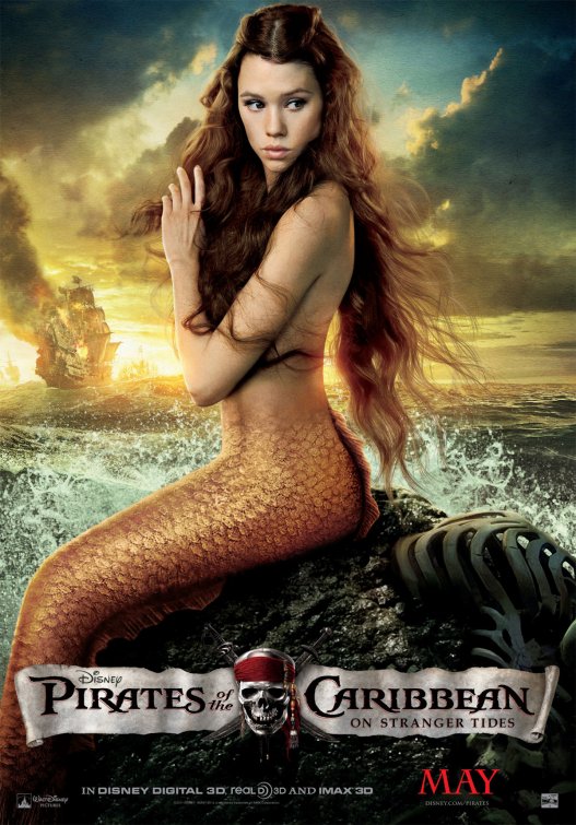 Pirates of the Caribbean mermaid poster