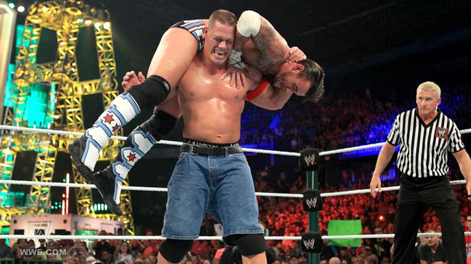 Wwe Cm Punk Vs John Cena