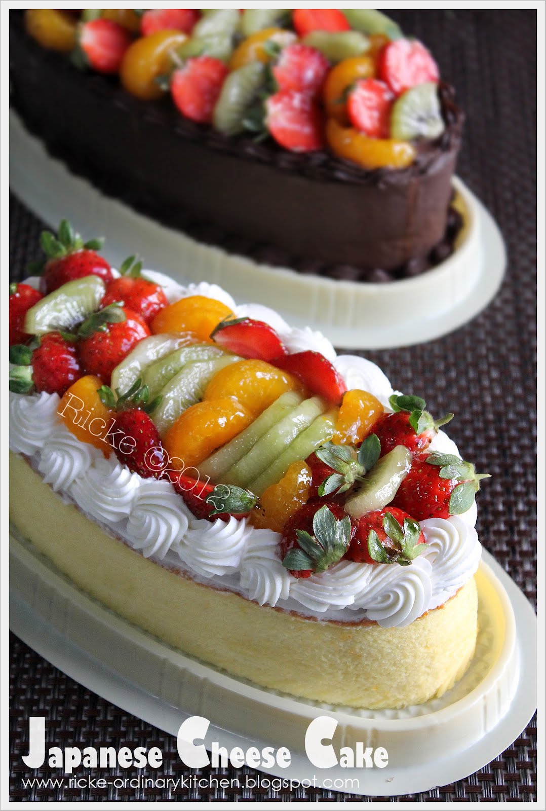 Just My Ordinary Kitchen... MINI TRIPLE CHOCOLATE CAKE & JAPANESE