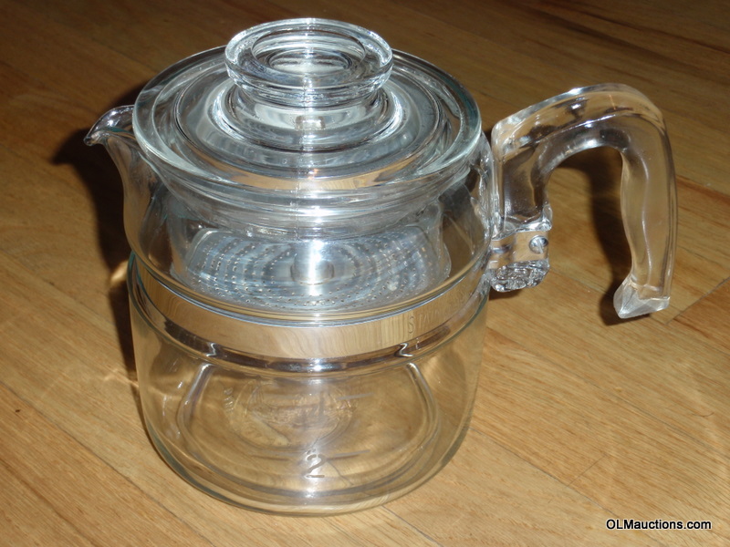 Internet Superstores: Pyrex Glass 4 Cup Coffee Percolator Pot 7754 B
