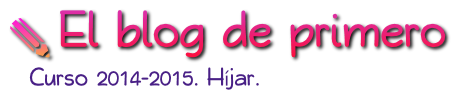 El blog de Primero: Curso 2014-2015 en Híjar