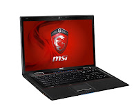 MSI GE70 0NC gaming laptop
