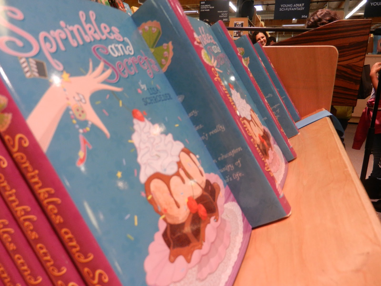 The web site of Lisa Schroeder Sprinkles and Secrets release party! SO