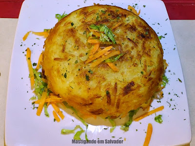 Eu Vi!: Batata Suíça com Catupiry recheada com Bacalhau Eu Vi!: Batata Suíça com Catupiry recheada com Bacalhau