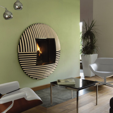 Transformer sa cheminée en objet déco pour la saison printemps été ... Cheminée décor Vieille
