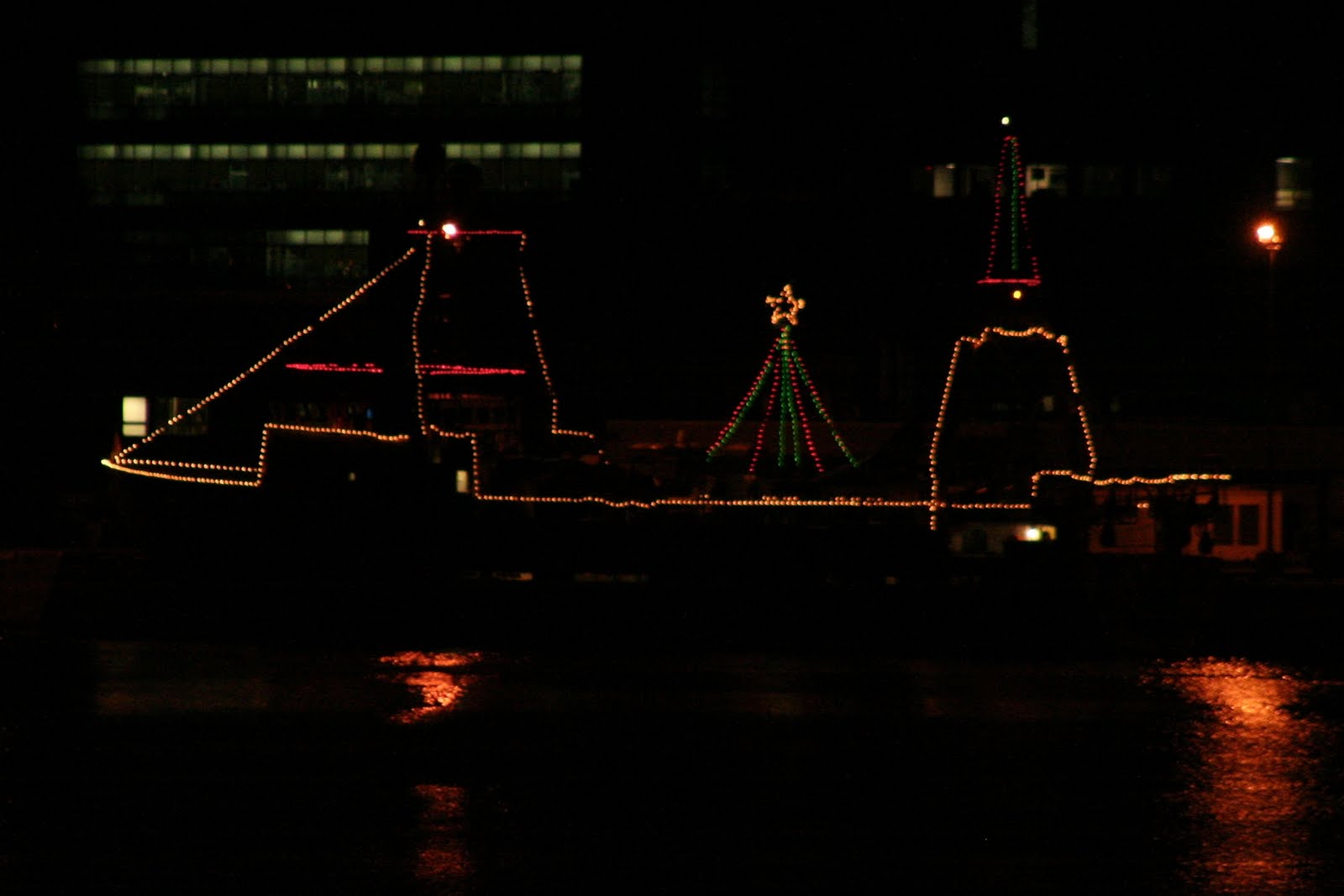 Halifax Harbour Ships Decorated For Christmas Halifax Harbour Ships Decorated For Christmas