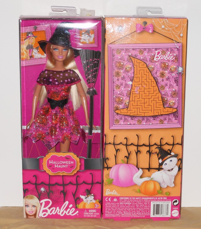 Cyano Barbie Dolls & Reroots Halloween Haunt Barbie