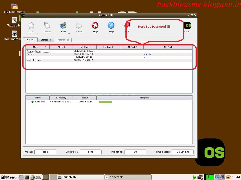 Ophcrack Windows 10 Live Cd Ophcrack Windows 10 Live Cd