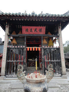 Na Tcha temple in Macau Templo Na Tcha en Macao