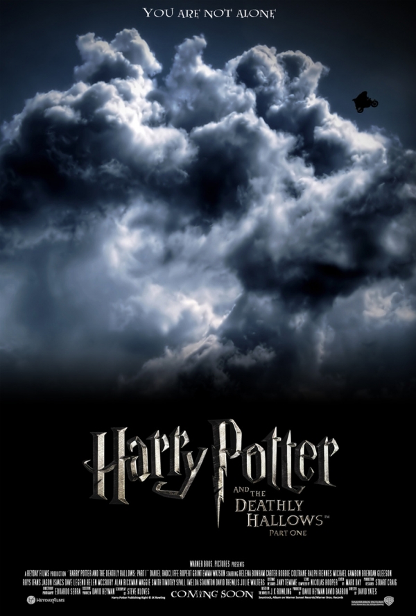 harry potter and deathly hallows poster. new harry potter and the