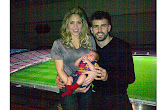 Tras victoria ante el Milan, Piqué revela la primera "foto de familia"