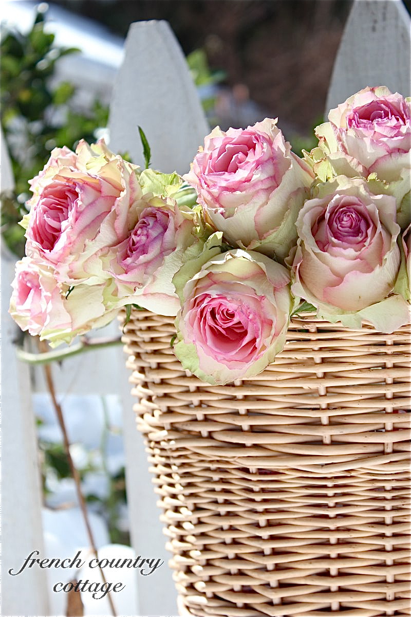 A Little Basket of Roses FRENCH COUNTRY COTTAGE