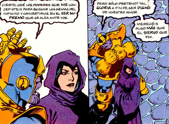 Thanos y Death Thanos y Death