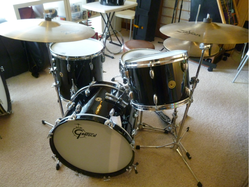 ShopTime Vintage Gretsch Drums Restored