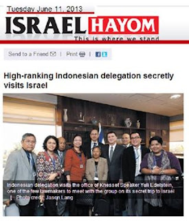 Surat Kabar Israel Tantowi antek Israel
