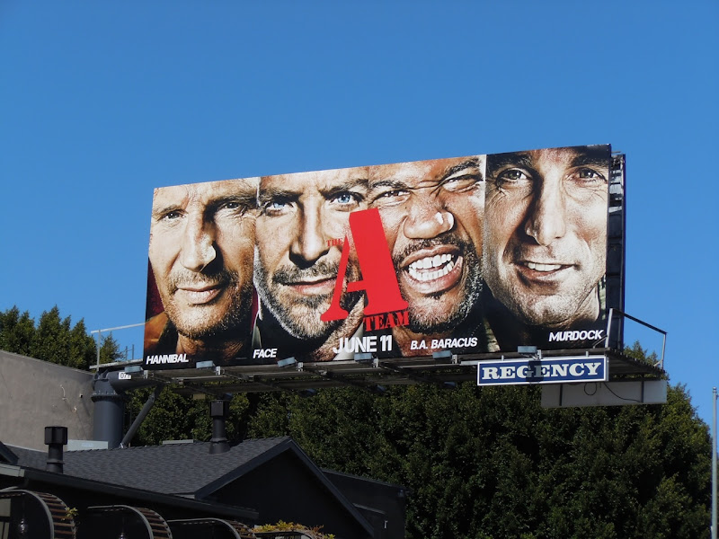 A-Team movie remake billboard