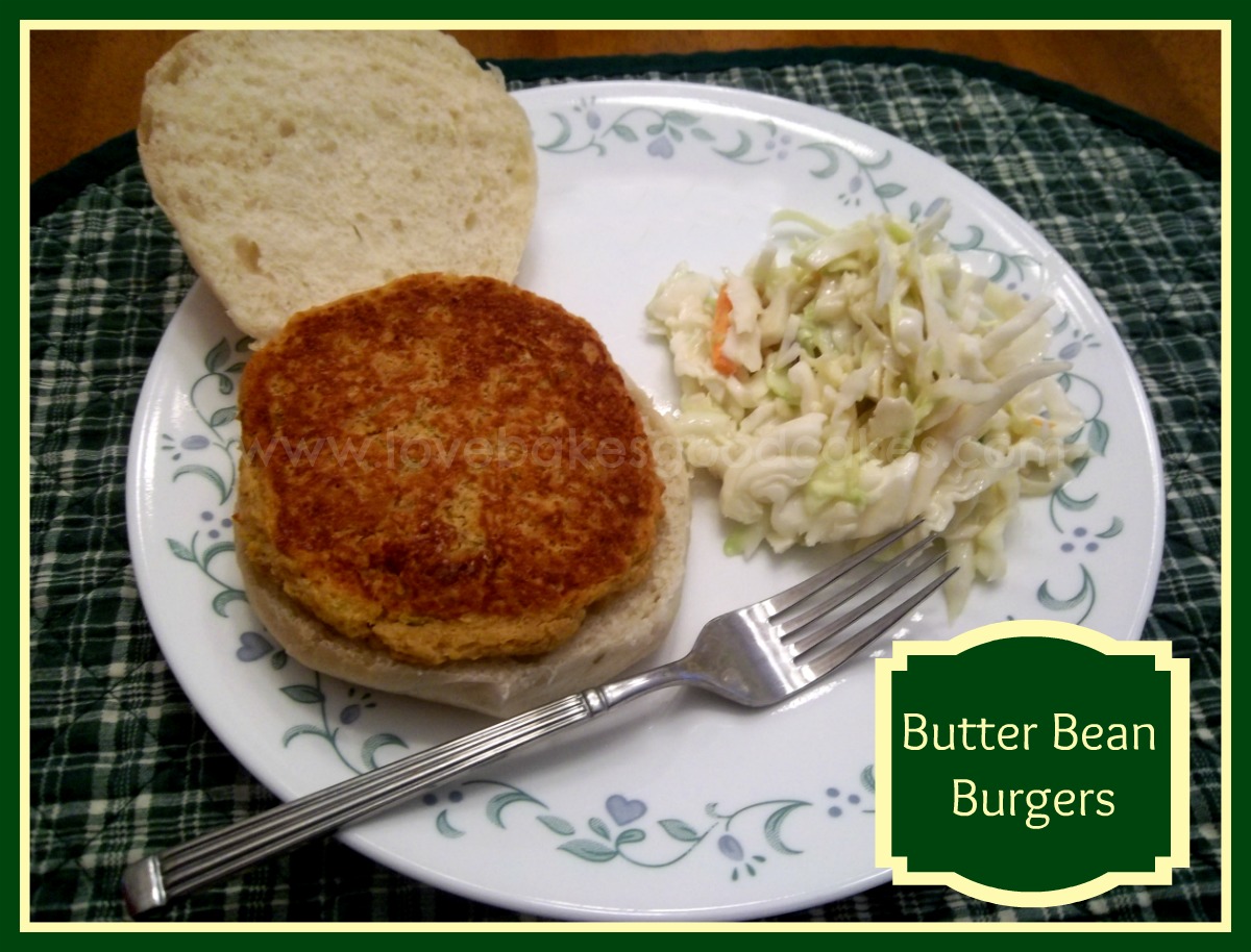 Butter Bean Burgers Love Bakes Good Cakes