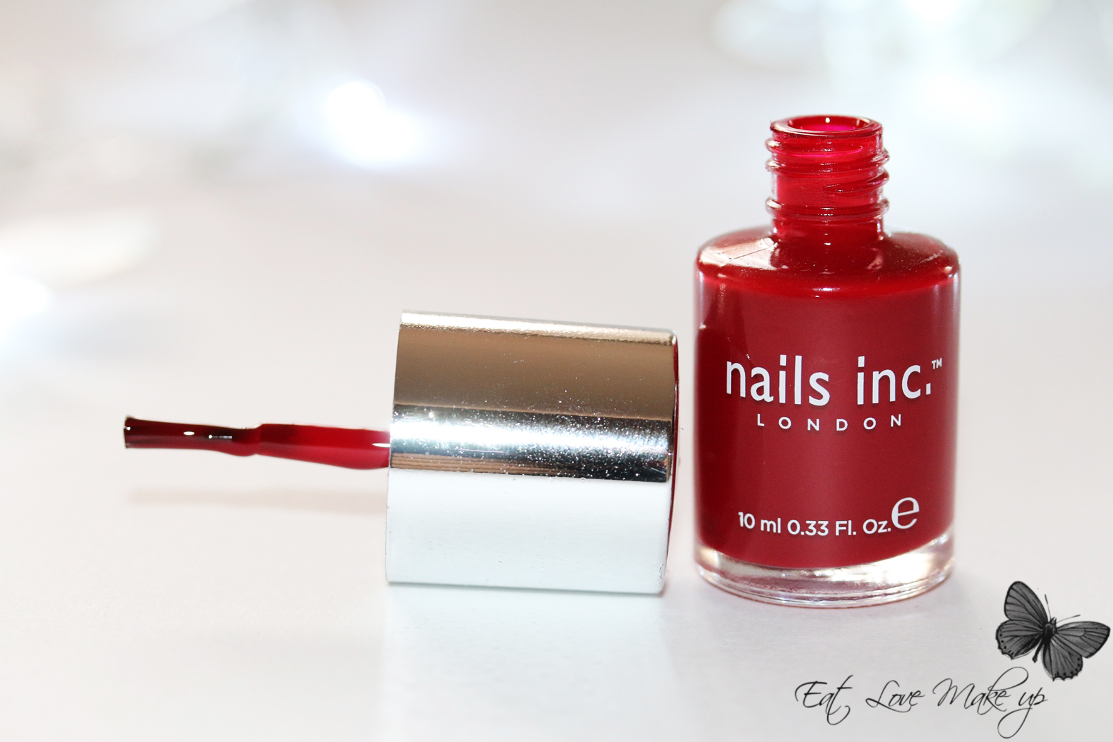 Nails inc. Tate nail polish Eat Love Make up блог за козметика