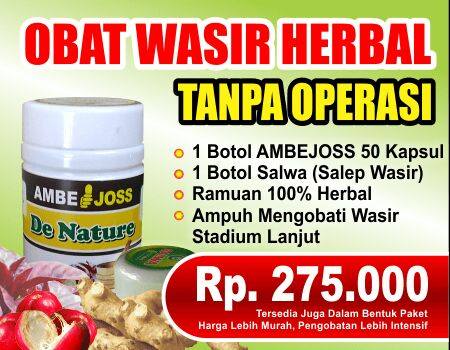 Obat Wasir Stadium 3 Dan 4 Rp 275.000,-