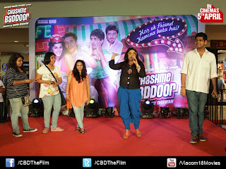 Music Launch of Chashme Baddoor Movie at Infiniti Mall