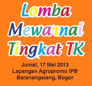 Lomba Mewarnai Tingkat Tk Fbbn 2013 Rangkaian Kegiatan Festival Bunga