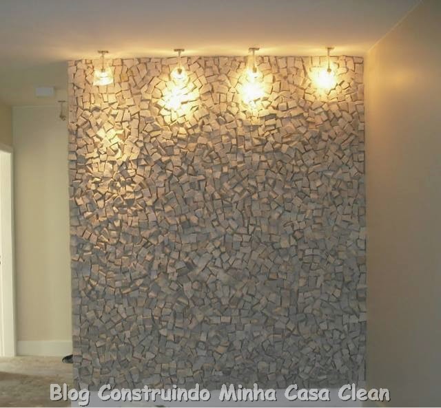 Construindo minha casa clean: paredes com pedras!!! canjiquinha ...