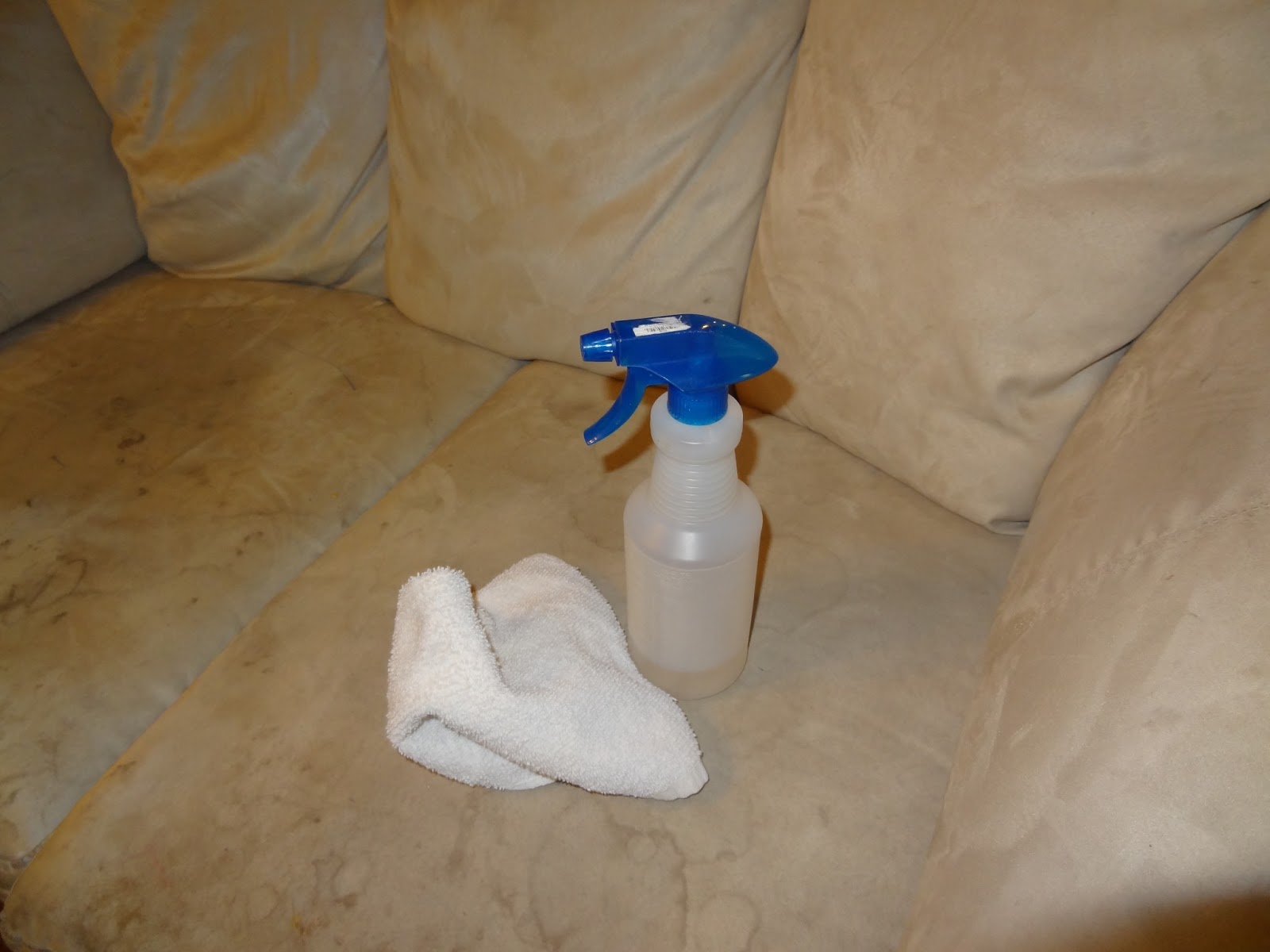 Wayward Girls' Crafts Pintesting alcohol for a microfiber couch