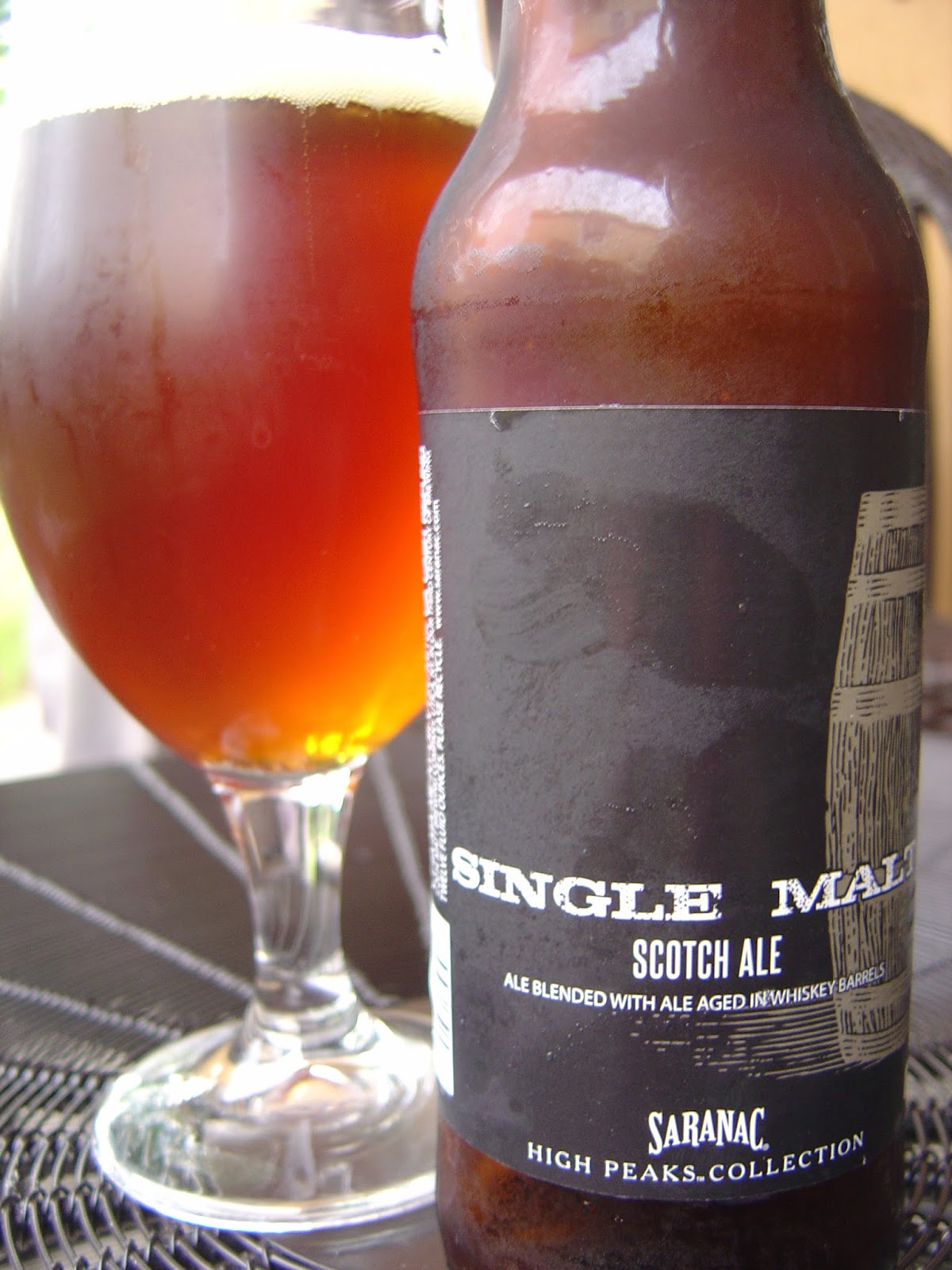 Daily Beer Review Saranac High Peaks Single Malt Scotch Ale