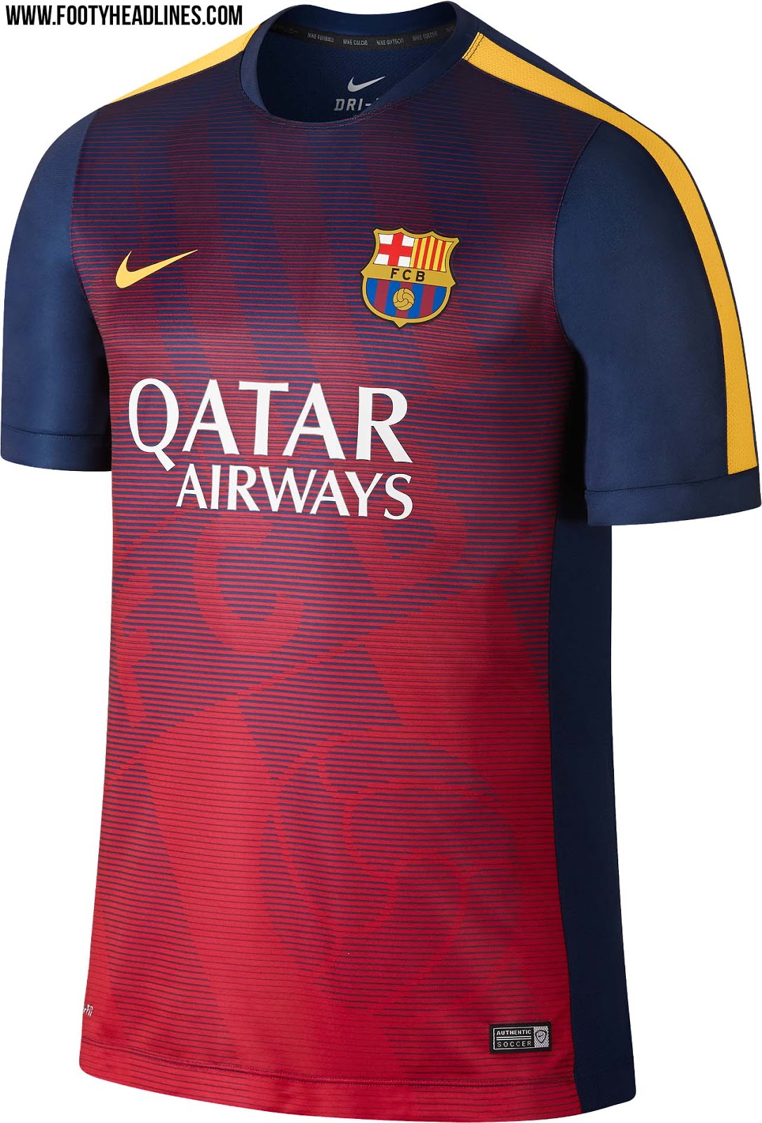 Football teams shirt and kits fan: FC Barcelona 2015 FIFA Club