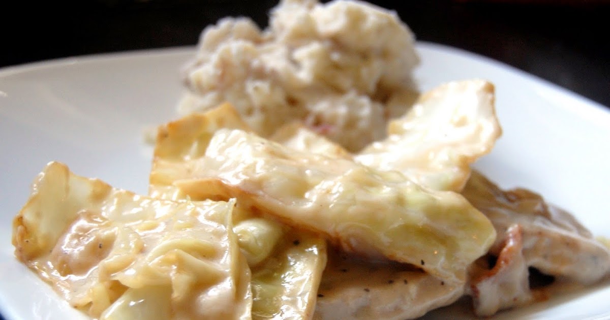 Cassie Craves Pork Chops with Cabbage and Bacon