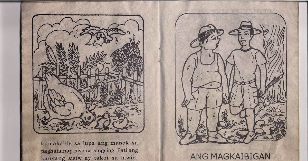 Pabula Ang Magkaibigan LAR Bab Blog